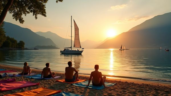 Les plus belles plages du lac d'Annecy pour se baigner cet ete